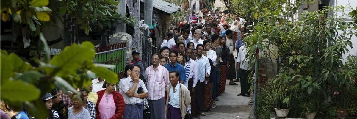 As Burma Votes, Watchdogs Warn Elections Anything But Fair and Free