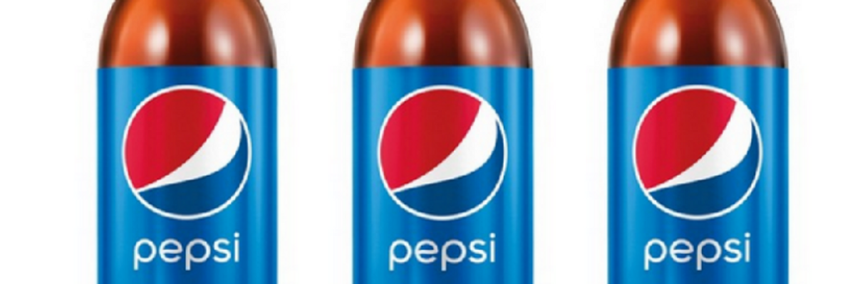Pepsi in plastic bottles