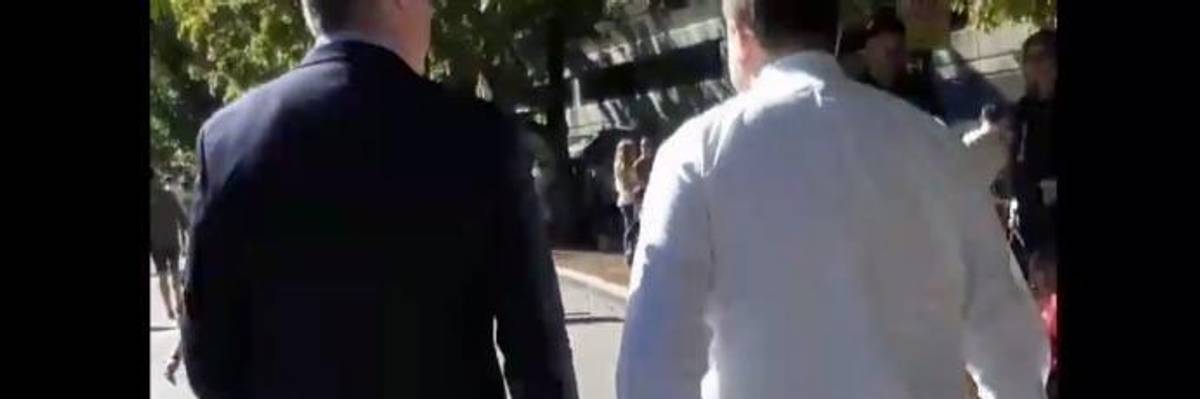 'Abhorrent': GOP Senator Angrily Snatches Student's Phone Over Question About Georgia's Racist Voter Purge