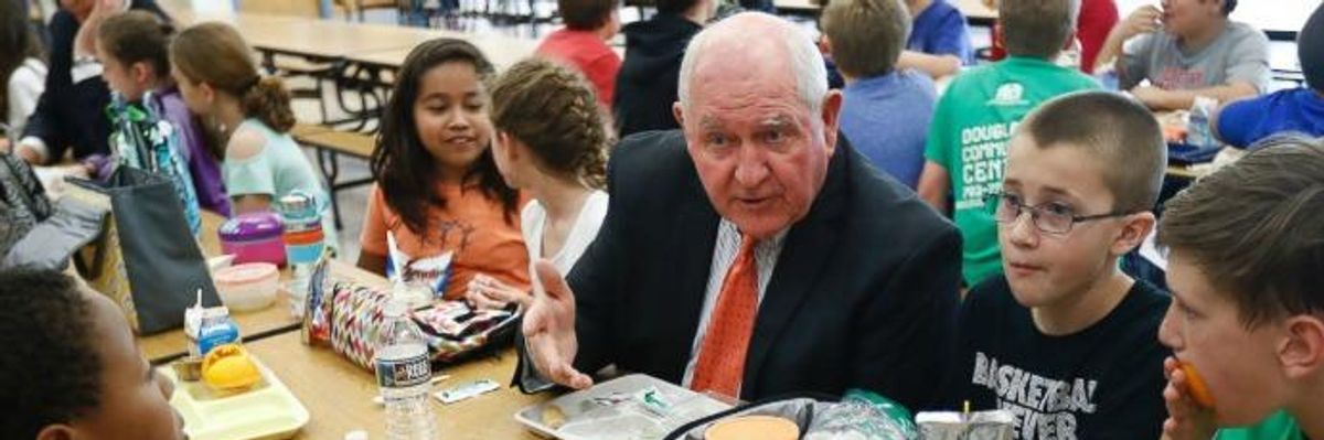 Trump's USDA Rolls Back School Lunch Guidelines Championed by Michelle Obama