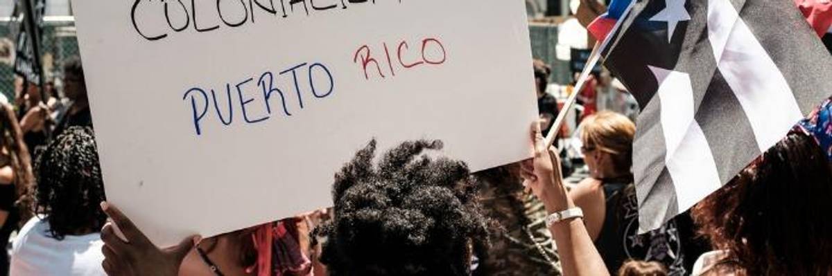 Vulture Capitalists Circle Above Puerto Rico Prey