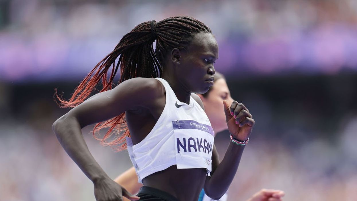 Perina Lokure Nakang of the Refugee Olympic Team