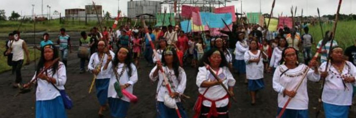 Indigenous Groups Occupy Airport Near Amazon Oil Reserves