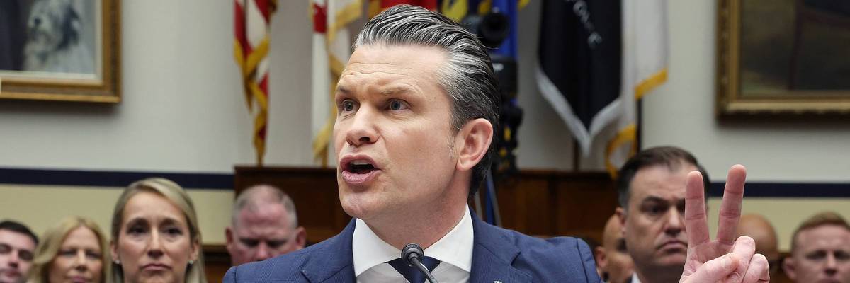 Pete Hegseth And Dan Caine Appear For House Budget Request Meeting