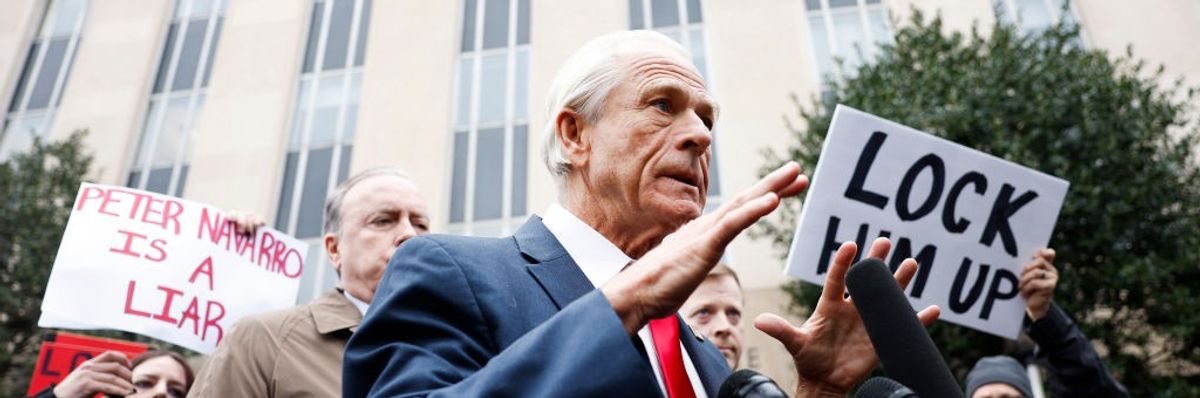 Trump Ally Peter Navarro Gets Four-Month Sentence for Defying Jan. 6 Panel