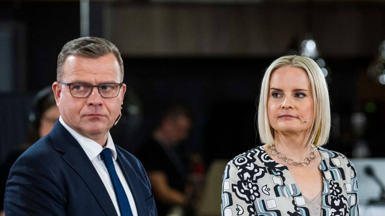 Petteri Orpo and Riikka Purra