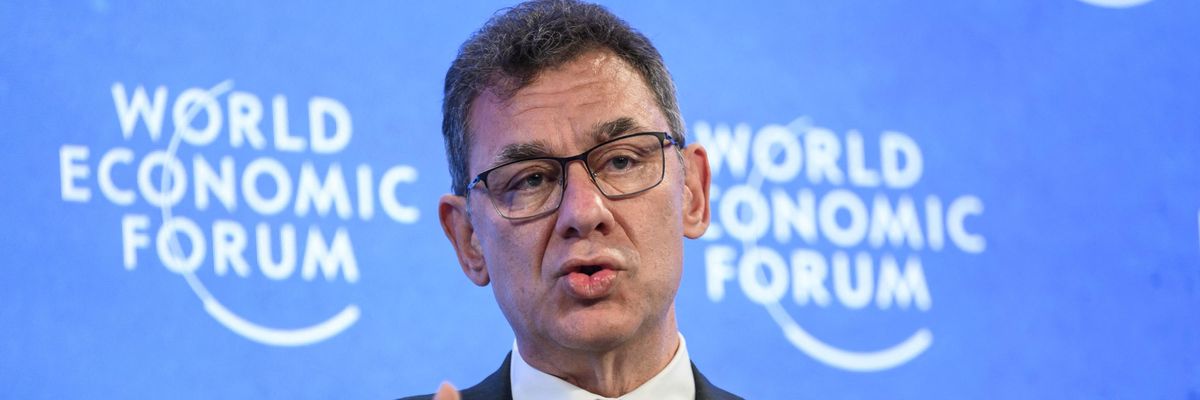 Pfizer CEO speaks at the World Economic Forum