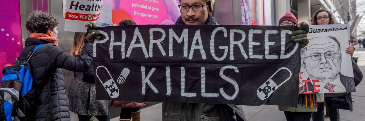 pharma greed kills