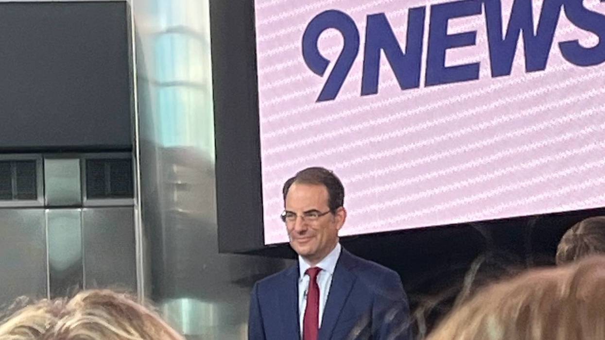 Phil Weiser at Dem gubernatorial debate.