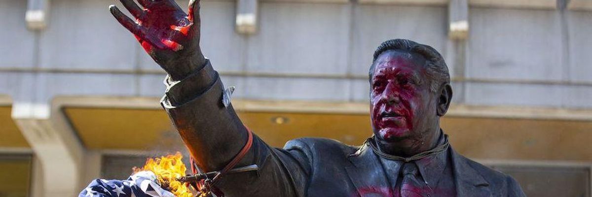 'Deplorable Monument to Racism' Gone After Philadelphia Removes Statue of Former Mayor Frank Rizzo