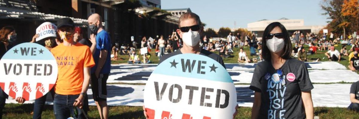 'A Win for Voters': Rights Advocates Celebrate After Appeals Court Rejects Trump's Attempt to Block Certification of PA Election Results