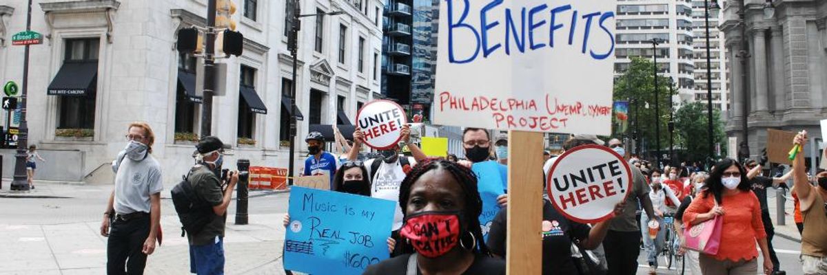 Poll Shows Number of Unemployed People Struggling to Cover Basic Needs Has Nearly Doubled Since GOP Killed $600 Federal Boost