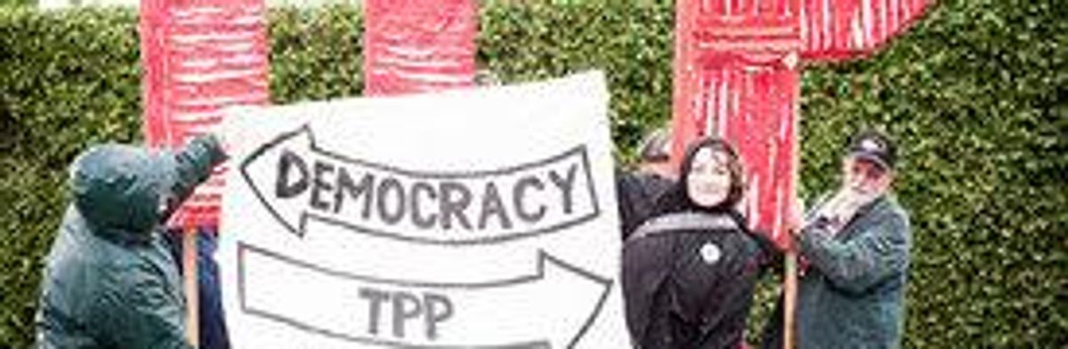 Coalition to Congress: Don't Fast-Track the TPP