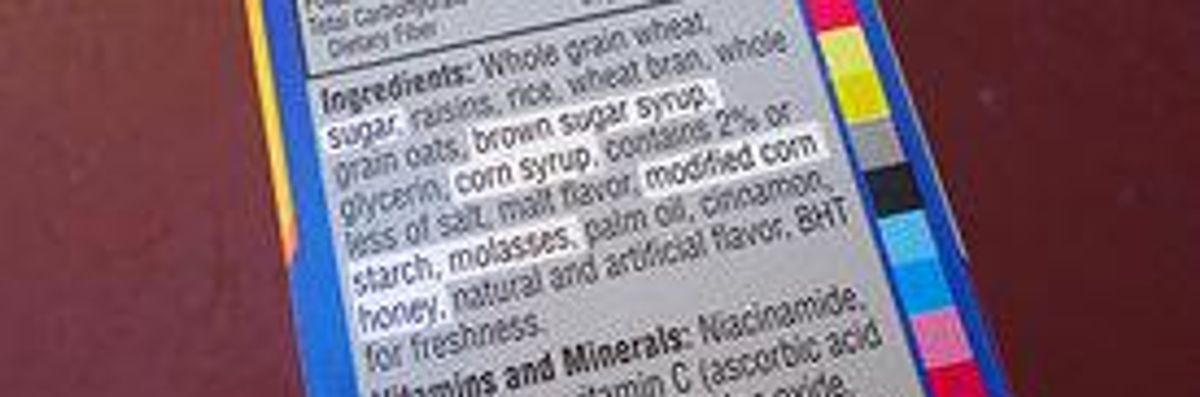 'Alarming' New Study: 'Ubiquitous' Food Industry Influence in Determining Food Additive Safety