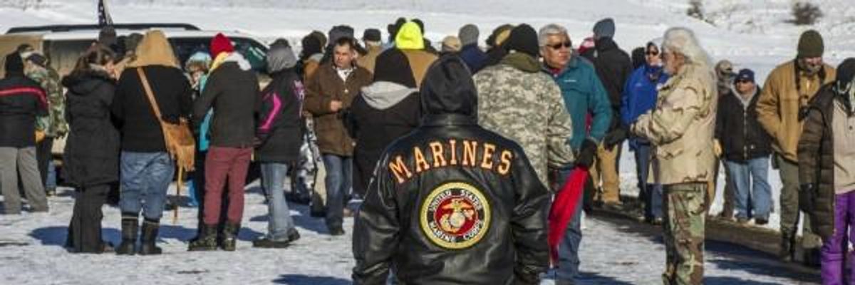 Why I Answered the Call for Veterans to Go to Standing Rock