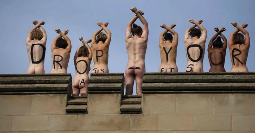 (Photo: Fossil Free University of Melbourne)