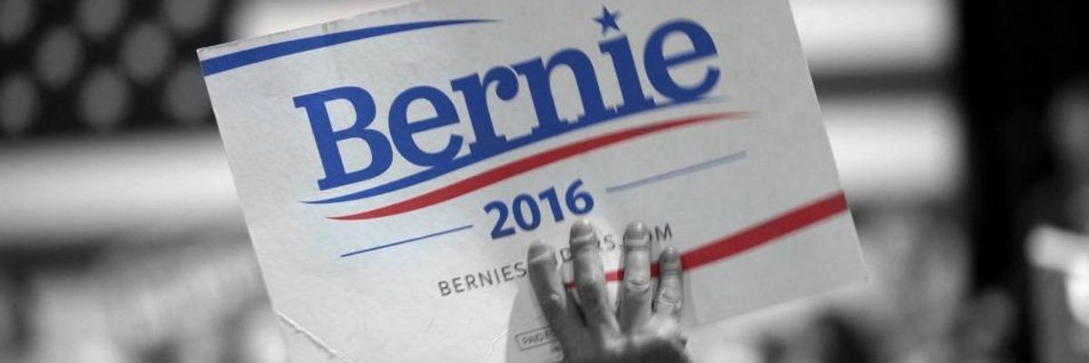'We Will Never Give Up': A Note of Thanks to Bernie Sanders