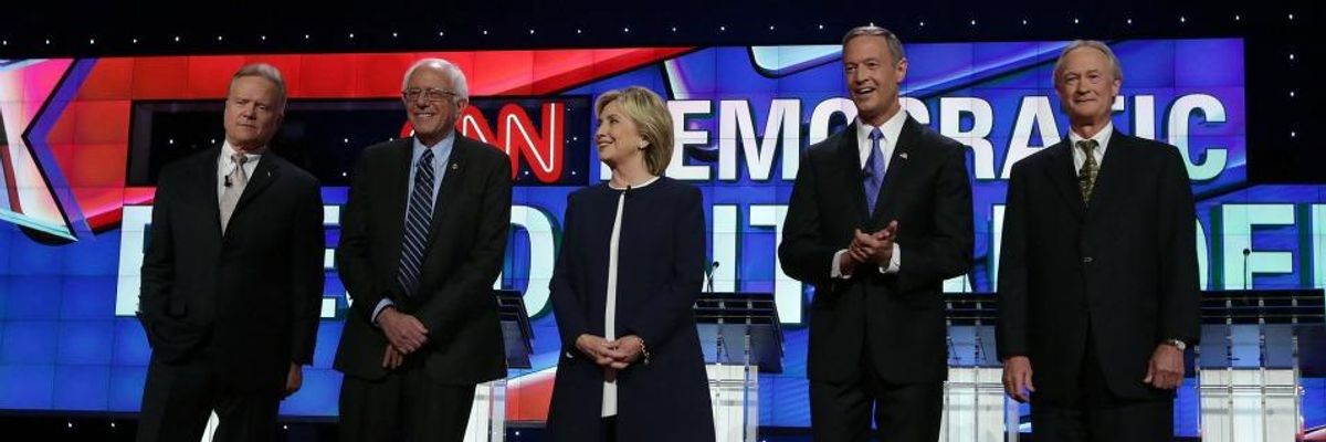 Near Silence on Education at First Democratic Debate