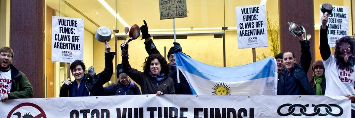 Argentina President Blasts US Bank 'Extortion' of Developing Nations