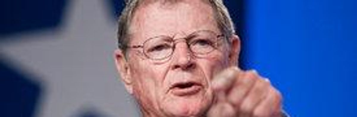 Climate Skeptic Sen. Inhofe Makes Surprise Appearance at COP18