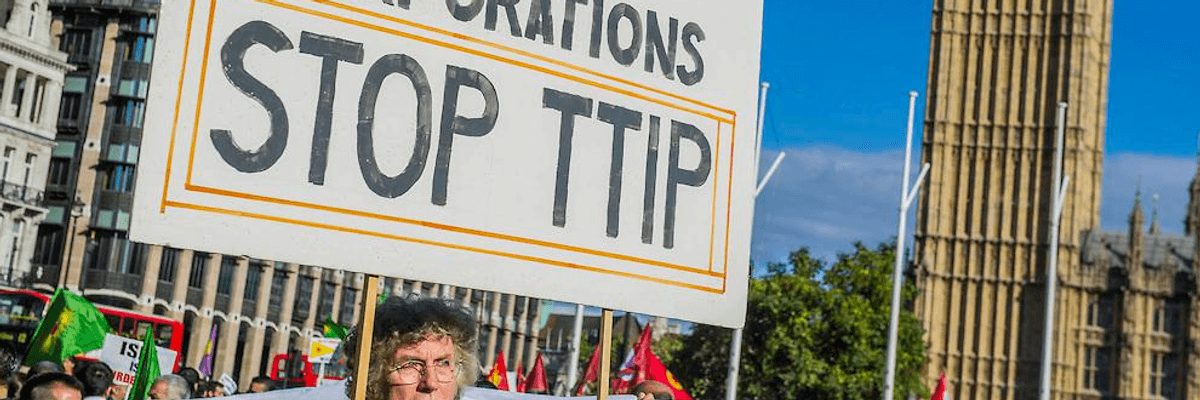 Troubled TTIP Isn't the Only 'Trade' Takeover Busting Our Sovereignty