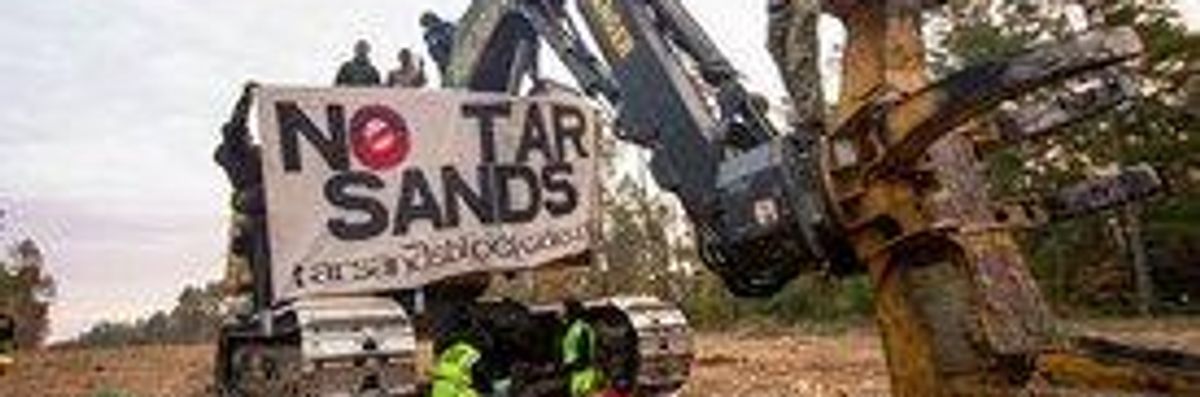 David vs. Goliath: Keystone XL Multinational Bullies Pipeline Protestors into Settlement