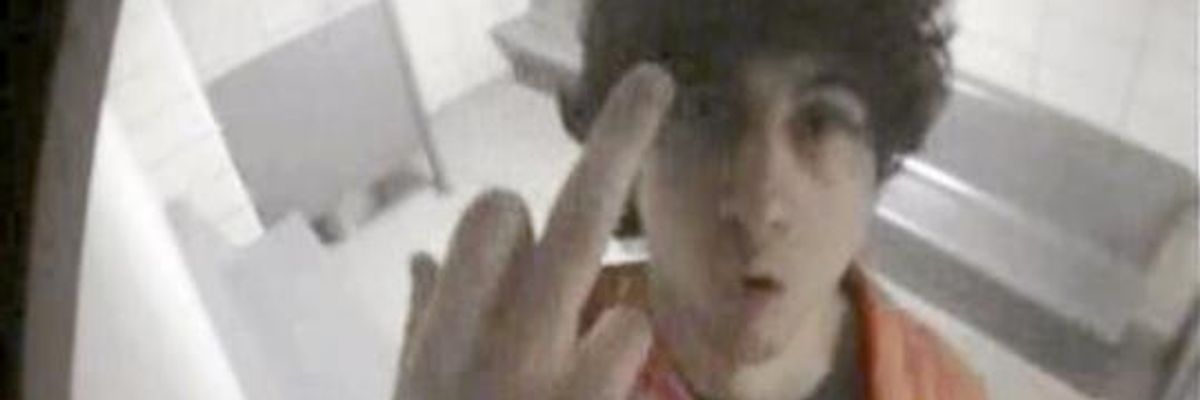 What Explains the Power of Dzhokhar Tsarnaev's Middle Finger?