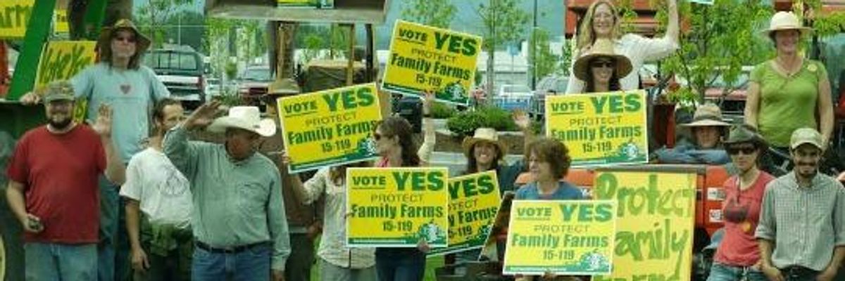 'Tide is Turning' as Oregon Voters Overwhelmingly Approve Ban of GE Crops
