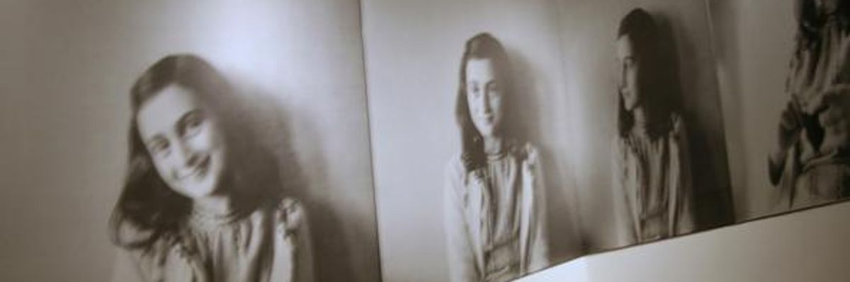 The U.S. Rejected Would-Be Refugee Anne Frank--Let's Not Make a Similar Error Now