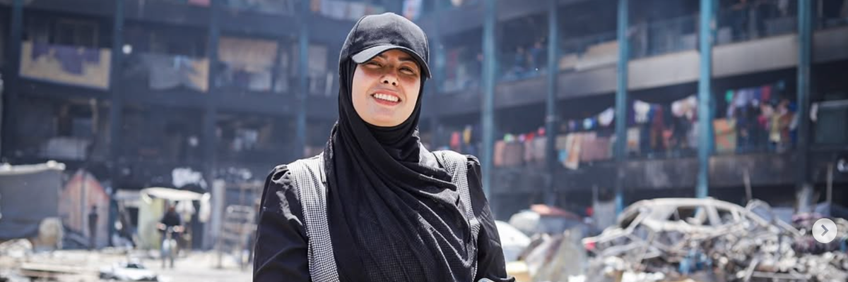 Photojournalist Fatma Hassona