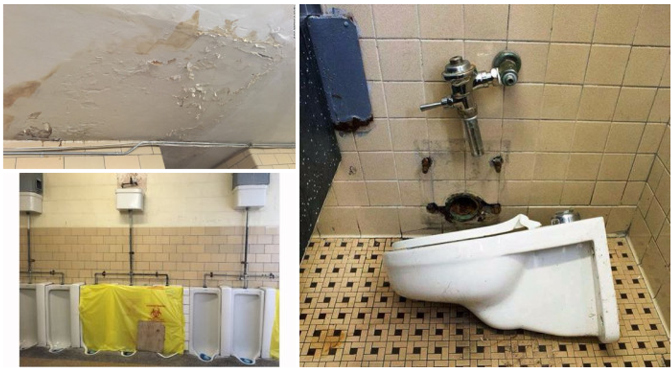 Photos taken in schools in Detroit, Michigan. (via Steven Singer)