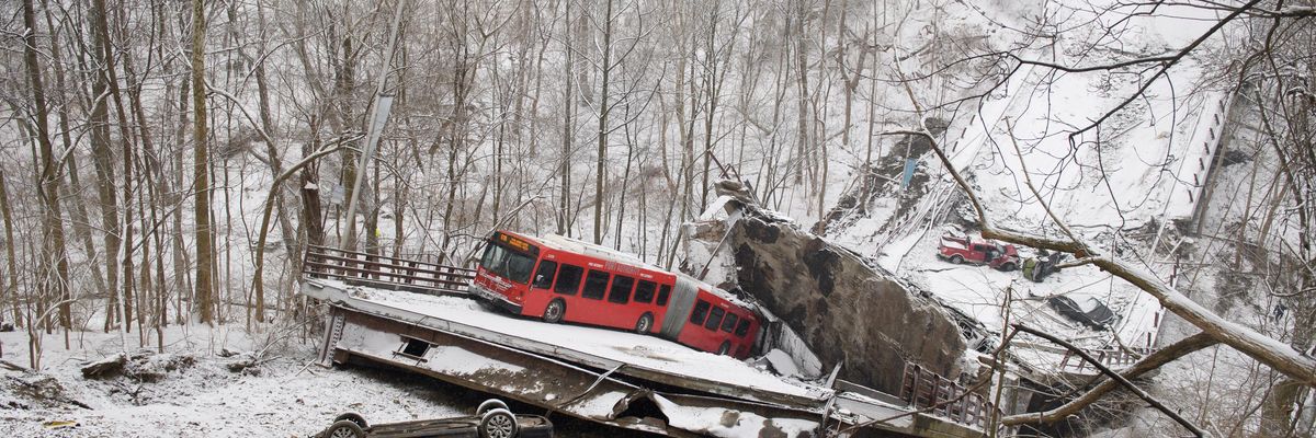Pittsburgh bridge collapse