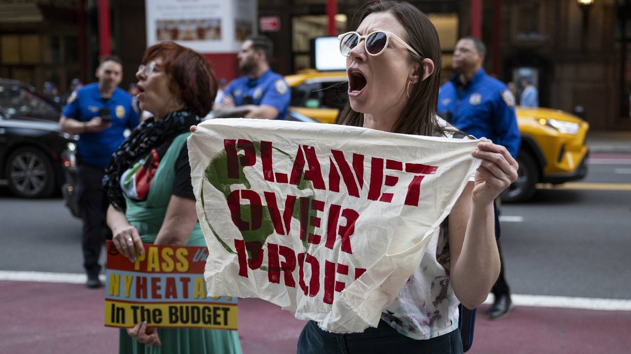 'Planet Over Profit"