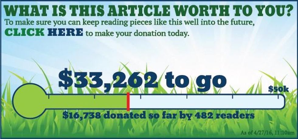 Please donate now - we're coming up short