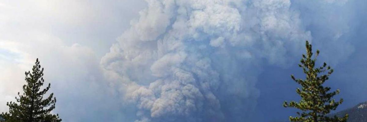 50,000-Foot Smoke Plumes and Record-Shattering Heatwave as Climate Emergency Grips California