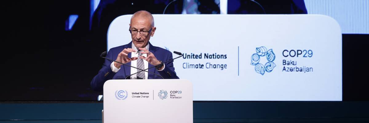 Podesta at COP29