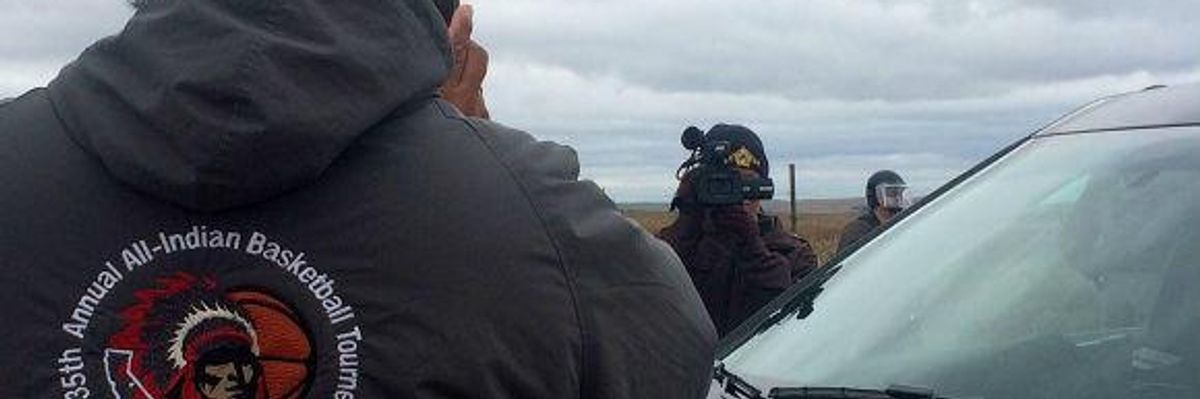 The Surveillance State Descends on the Dakota Access Pipeline Spirit Camp