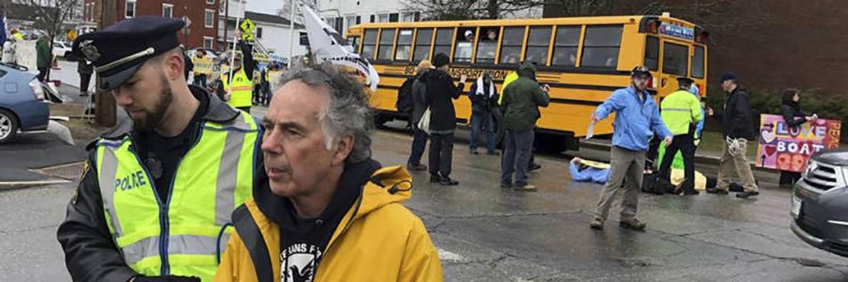 Another Shameful "Christening" at Bath Iron Works