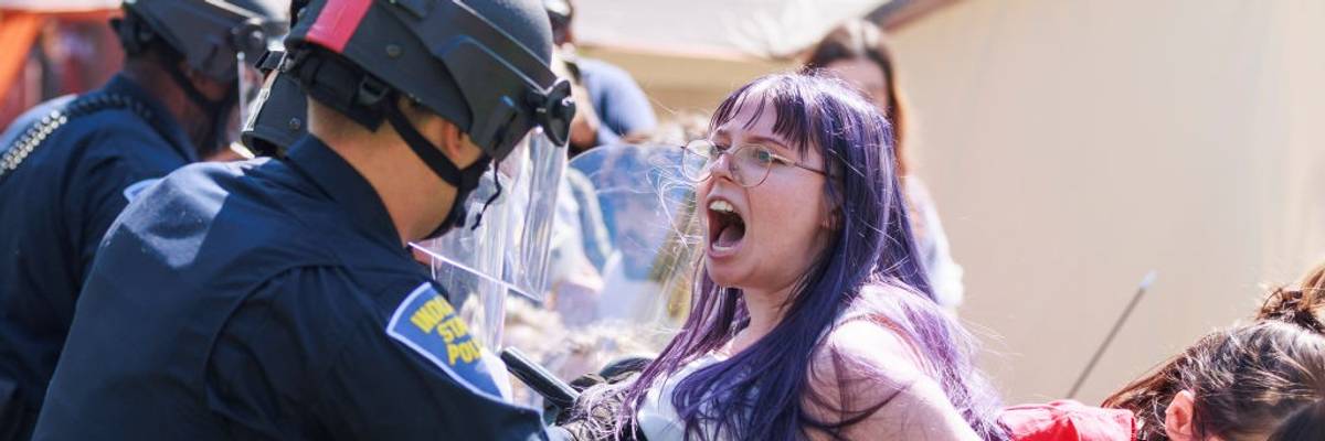 Police arrests on Indiana University campus