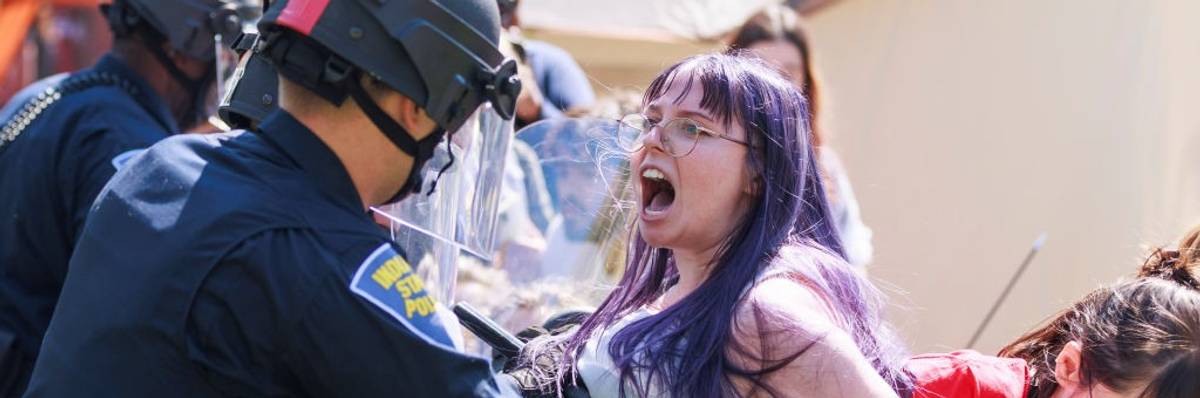 Police arrests on Indiana University campus