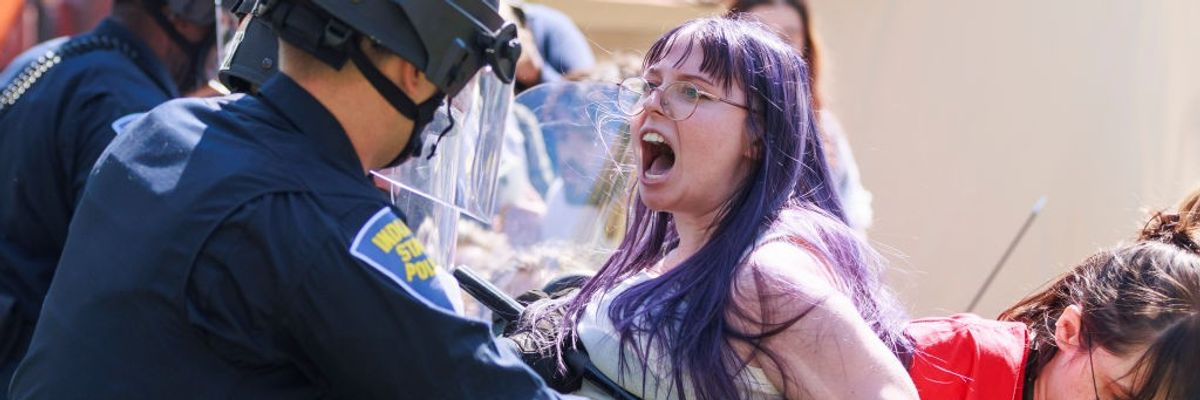 Police arrests on Indiana University campus