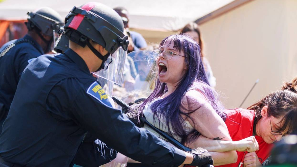 Police arrests on Indiana University campus