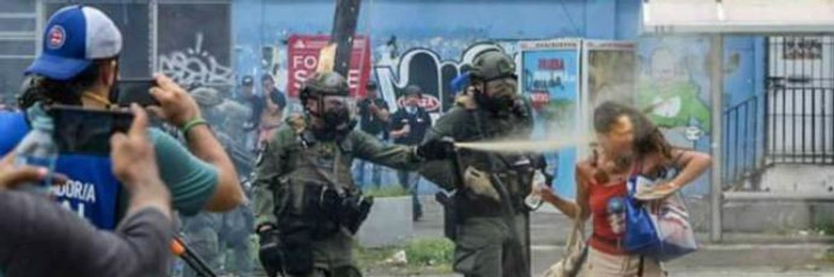 Police Unleash 'Brutal Attacks' on Austerity Protesters in Storm-Ravaged Puerto Rico