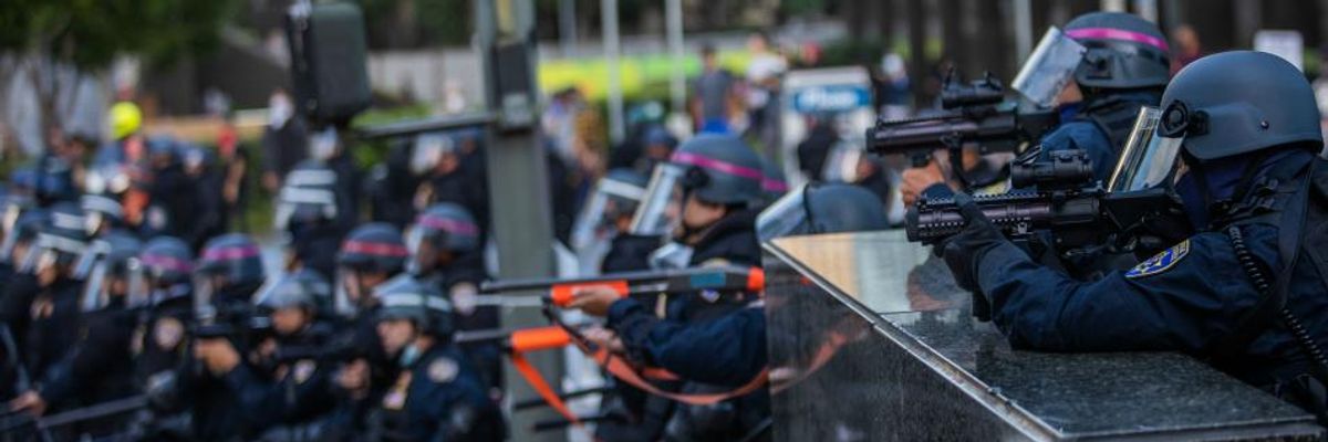 Watch: This Is What It Looks Like When the Response to Protests Against Police Violence Is... More Police Violence