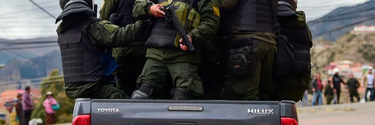 In Statement That 'Reads Like a Chilling Warning of More Coups to Come,' Trump Celebrates Military Coup in Bolivia