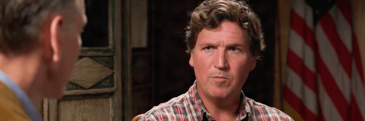 Political commentator Tucker Carlson