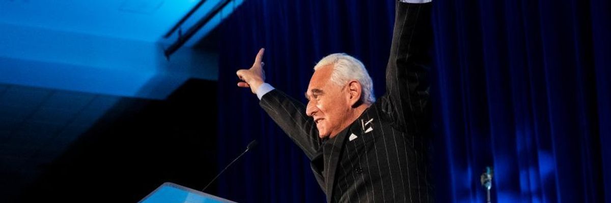 FBI Agents With 'Tactical Vests and Large Weapons' Arrest Longtime Trump Confidant Roger Stone