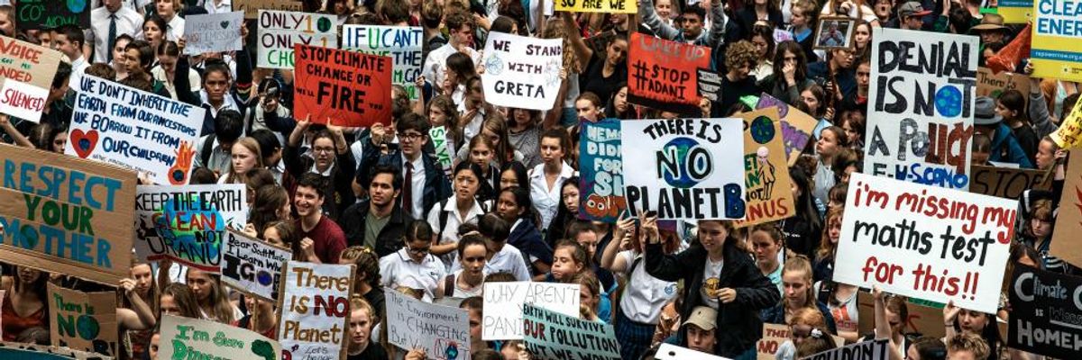 'No Grey Area When It Comes to Survival': Youth-Led Global Climate Strikes Kick Off in 120+ Nations
