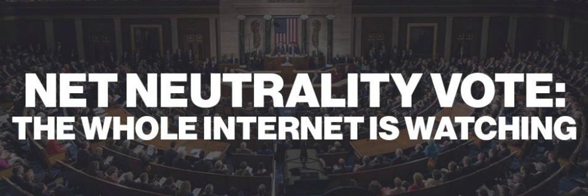 To Prevent Big Telecom From Gutting Net Neutrality Bill, 'Whole Internet' Urged to Watch Key Hearing