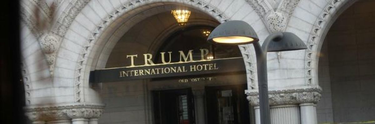 'Ominous': Trump Hotel in DC Bans Journalists During Inauguration Week